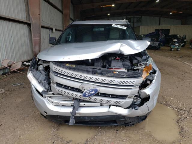 1FMHK8B82CGA21387 - 2012 FORD EXPLORER SILVER photo 5