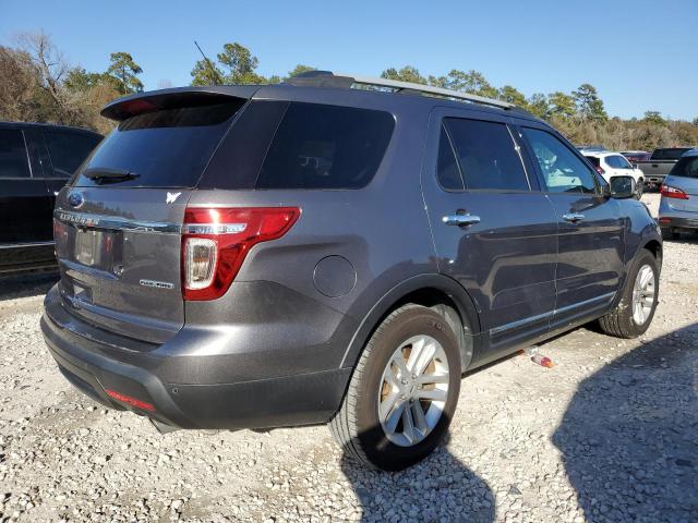 1FM5K7D87DGB83303 - 2013 FORD EXPLORER XLT CHARCOAL photo 3