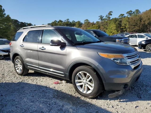 1FM5K7D87DGB83303 - 2013 FORD EXPLORER XLT CHARCOAL photo 4