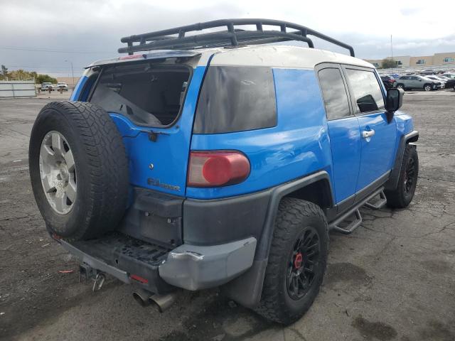 JTEZU11F270008109 - 2007 TOYOTA FJ CRUISER BLUE photo 3