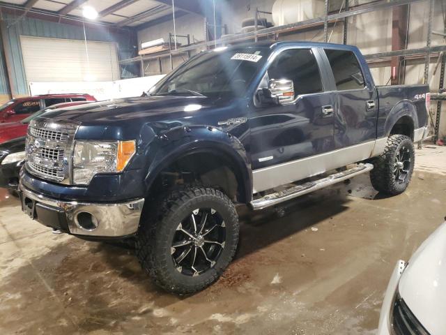 1FTFW1ET5DKD04355 - 2013 FORD F150 SUPERCREW BLUE photo 1