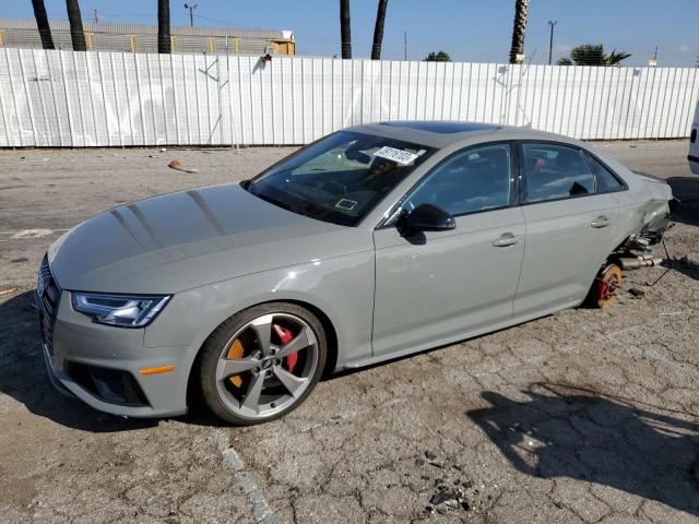 WAUB4AF47KA003727 - 2019 AUDI S4 PREMIUM PLUS GRAY photo 1