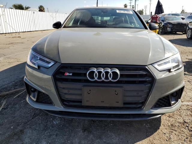 WAUB4AF47KA003727 - 2019 AUDI S4 PREMIUM PLUS GRAY photo 5