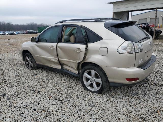 2T2GK31U47C014040 - 2007 LEXUS RX 350 GOLD photo 2