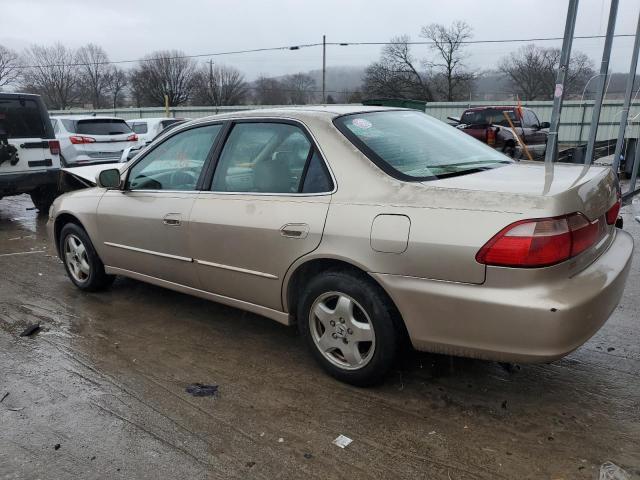 1HGCG1651YA054478 - 2000 HONDA ACCORD EX TAN photo 2