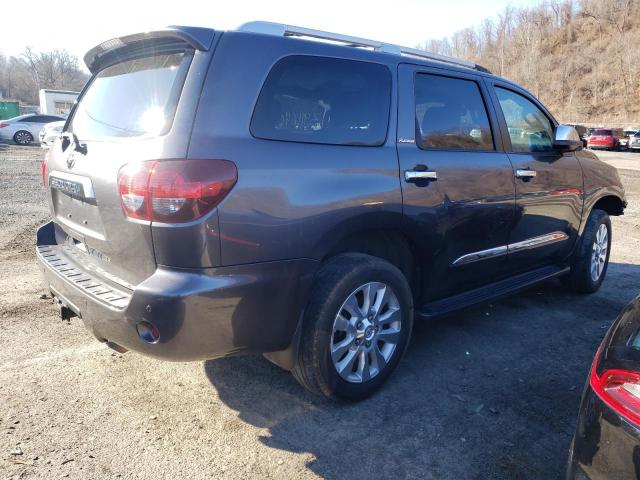 5TDDY5G15LS175044 - 2020 TOYOTA SEQUOIA PLATINUM GRAY photo 3