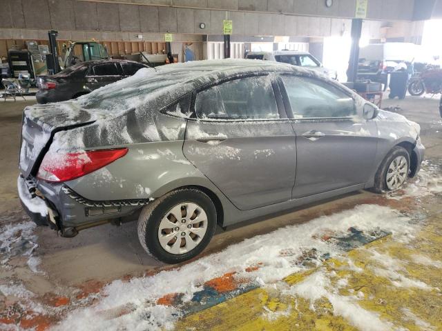 KMHCT4AE0FU893371 - 2015 HYUNDAI ACCENT GLS GRAY photo 3