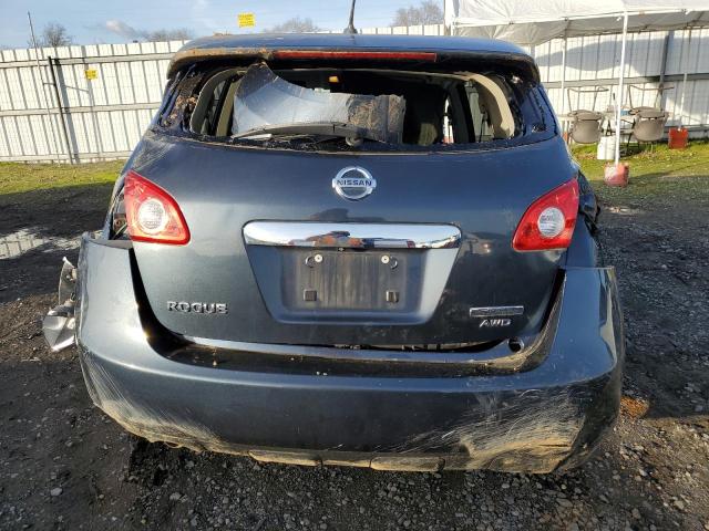 JN8AS5MV0DW105243 - 2013 NISSAN ROGUE S BLACK photo 6