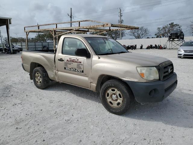 5TENX22N05Z075505 - 2005 TOYOTA TACOMA BEIGE photo 4