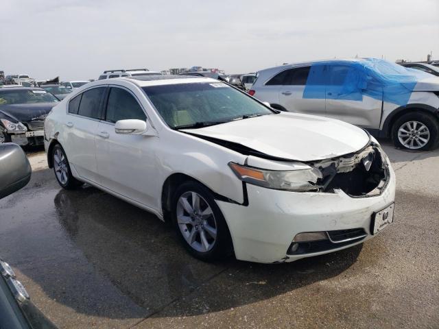 19UUA8F21CA030811 - 2012 ACURA TL WHITE photo 4