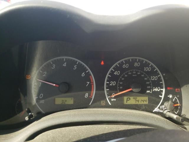 5YFBU4EE7DP148280 - 2013 TOYOTA COROLLA BASE SILVER photo 9