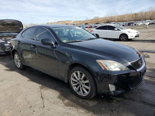 JTHCK262585017174 - 2008 LEXUS IS 250 BLACK photo 4