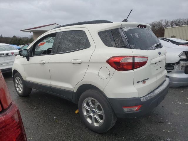 MAJ6P1ULXJC230912 - 2018 FORD ECOSPORT SE WHITE photo 2