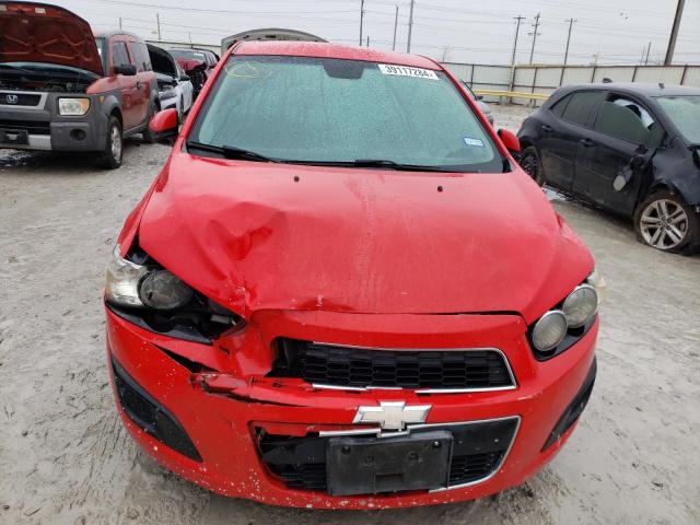 1G1JC5SH1E4200275 - 2014 CHEVROLET SONIC LT RED photo 5