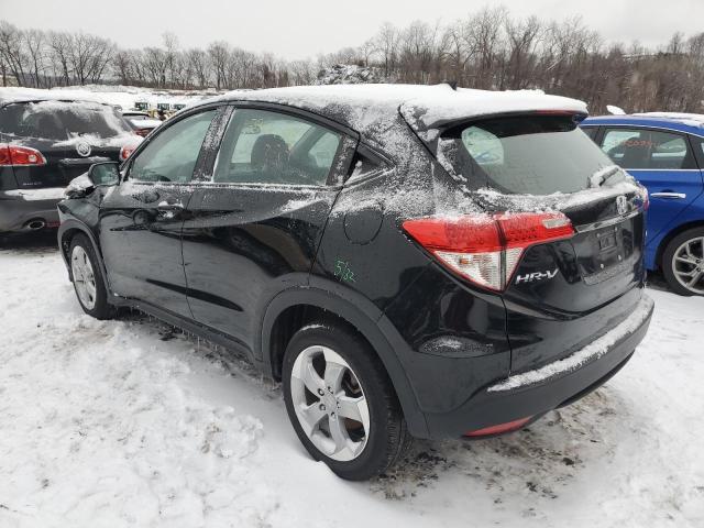 3CZRU6H3XLM717420 - 2020 HONDA HR-V LX BLACK photo 2