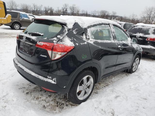 3CZRU6H3XLM717420 - 2020 HONDA HR-V LX BLACK photo 3