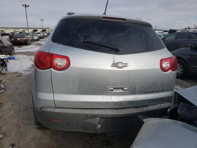 1GNKRJED5CJ344154 - 2012 CHEVROLET TRAVERSE LT SILVER photo 6