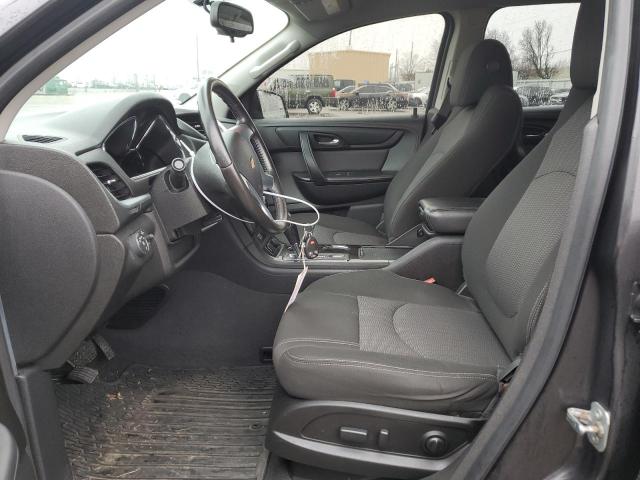 1GNKRGKDXFJ363889 - 2015 CHEVROLET TRAVERSE LT CHARCOAL photo 7