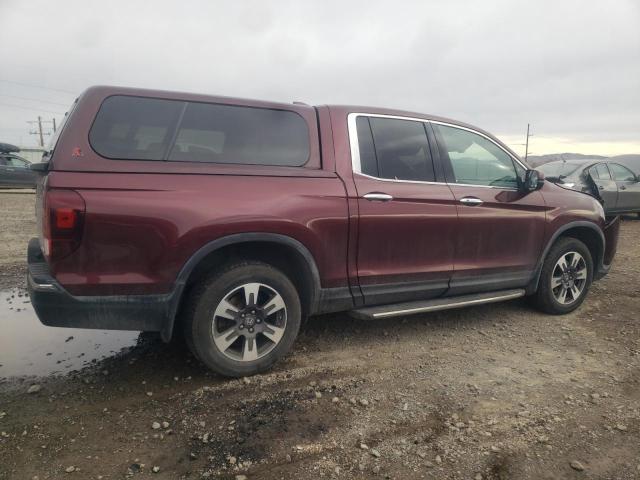 5FPYK3F73JB004444 - 2018 HONDA RIDGELINE RTL MAROON photo 3