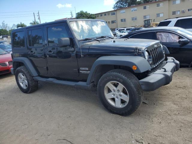 1C4HJWDG8GL242599 - 2016 JEEP WRANGLER U SPORT Чорний фото 4