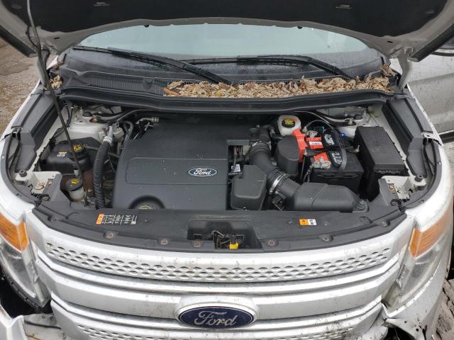 1FM5K8D88FGA81159 - 2015 FORD EXPLORER XLT SILVER photo 12