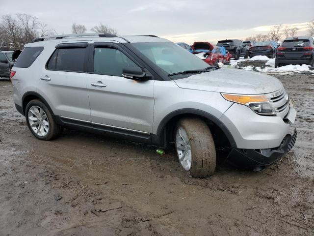 1FM5K8D88FGA81159 - 2015 FORD EXPLORER XLT SILVER photo 4