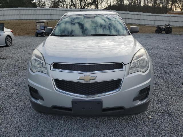 2GNALAEK9E6316286 - 2014 CHEVROLET EQUINOX LS SILVER photo 5