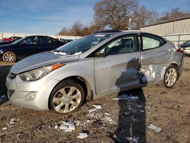 5NPDH4AE4DH156000 - 2013 HYUNDAI ELANTRA GLS SILVER photo 1