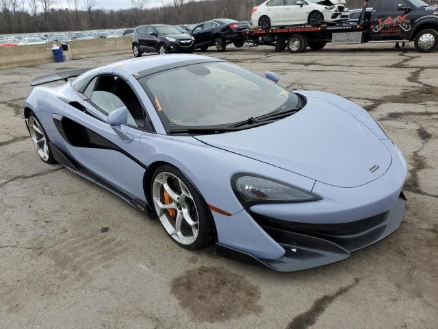 SBM13SAA8LW008712 - 2020 MCLAREN AUTOMOTIVE 600LT BLUE photo 4