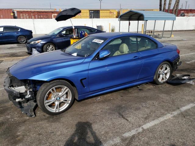 WBA4Z5C57JEE16627 - 2018 BMW 440I BLUE photo 1