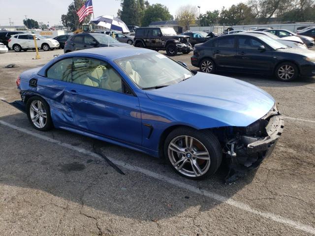 WBA4Z5C57JEE16627 - 2018 BMW 440I BLUE photo 4