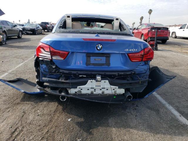 WBA4Z5C57JEE16627 - 2018 BMW 440I BLUE photo 6