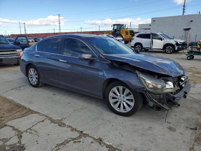 1HGCR2F81FA107557 - 2015 HONDA ACCORD EXL GRAY photo 4