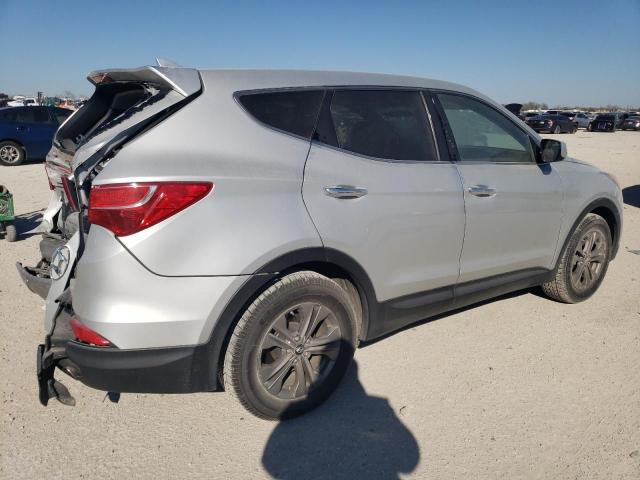 5XYZT3LB8EG147018 - 2014 HYUNDAI SANTA FE S SILVER photo 3