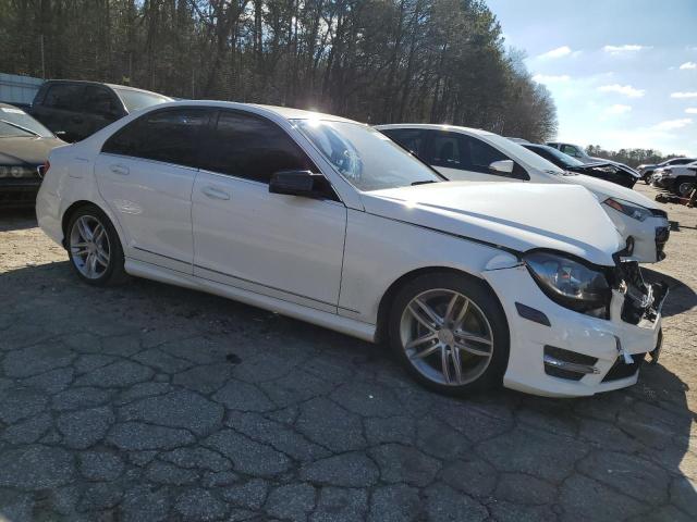 WDDGF4HB7ER316899 - 2014 MERCEDES-BENZ C 250 WHITE photo 4