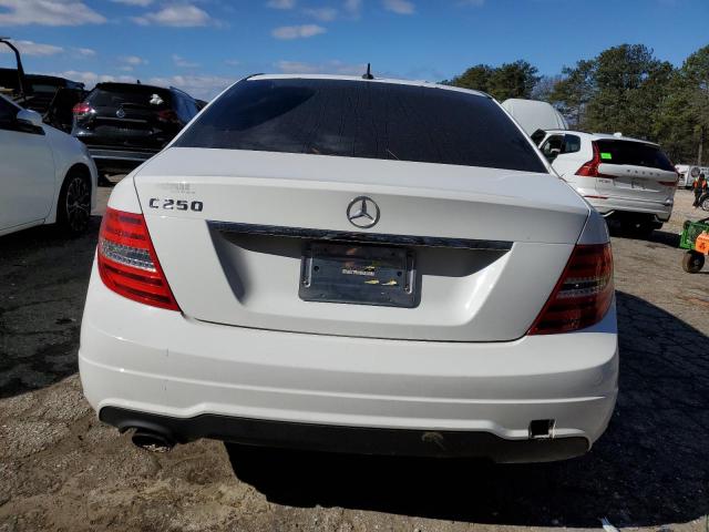 WDDGF4HB7ER316899 - 2014 MERCEDES-BENZ C 250 WHITE photo 6