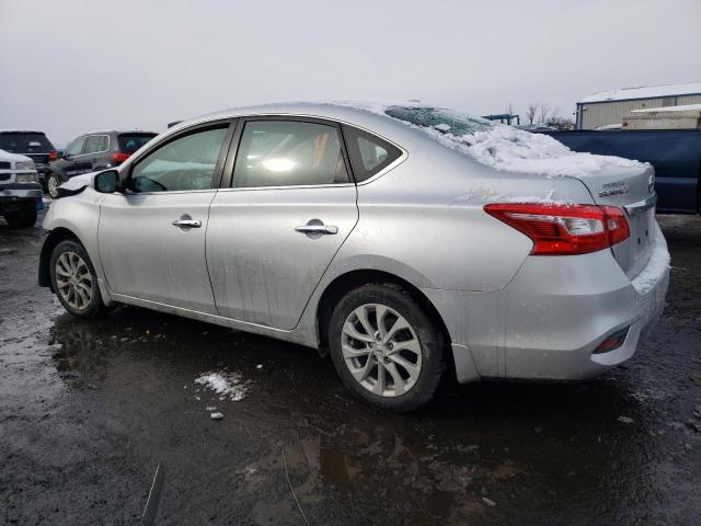 3N1AB7APXKY440001 - 2019 NISSAN SENTRA S SILVER photo 2