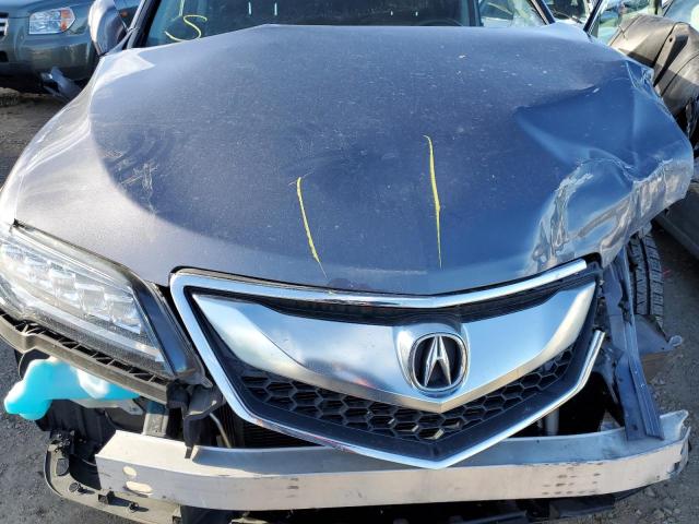 5J8TB3H35JL003226 - 2018 ACURA RDX CHARCOAL photo 12