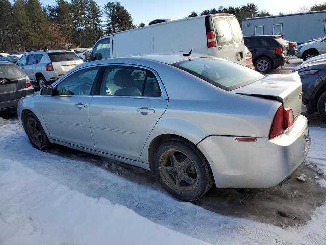1G1ZC5EB0AF124041 - 2010 CHEVROLET MALIBU 1LT ვერცხლისფერი ფოტო 2