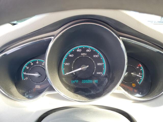 1G1ZC5EB0AF124041 - 2010 CHEVROLET MALIBU 1LT ვერცხლისფერი ფოტო 9