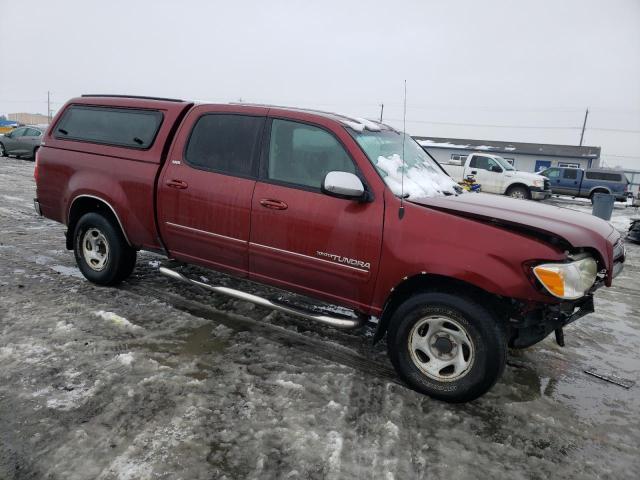 5TBDT44145S472315 - 2005 TOYOTA TUNDRA DOUBLE CAB SR5 RED photo 4