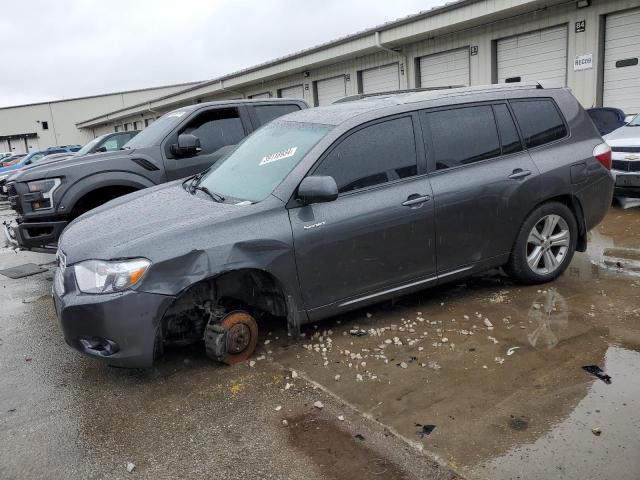 JTEDS43A982008522 - 2008 TOYOTA HIGHLANDER SPORT GRAY photo 1