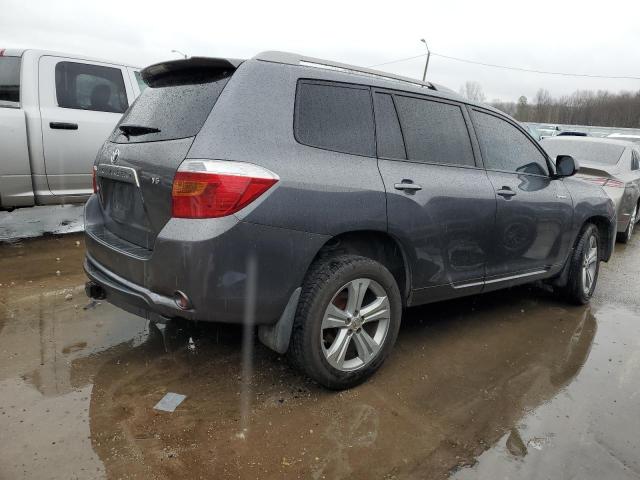 JTEDS43A982008522 - 2008 TOYOTA HIGHLANDER SPORT GRAY photo 3