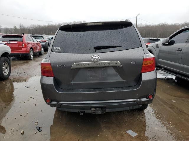 JTEDS43A982008522 - 2008 TOYOTA HIGHLANDER SPORT GRAY photo 6