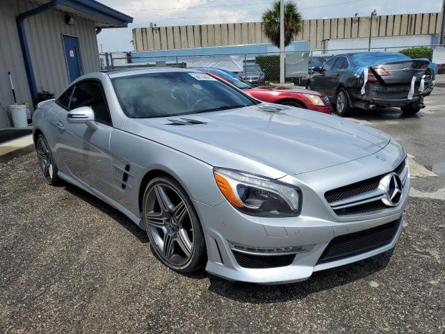 WDDJK7EA3EF028846 - 2014 MERCEDES-BENZ SL 63 AMG SILVER photo 1