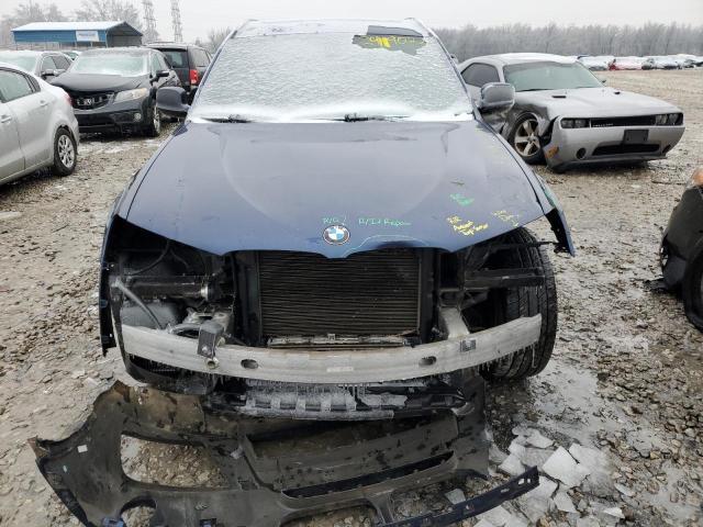 5UXWX7C50CL735844 - 2012 BMW X3 XDRIVE35I BLUE photo 5