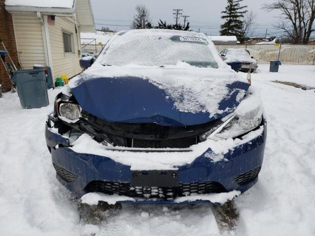 3N1AB7AP7HY252741 - 2017 NISSAN SENTRA S BLUE photo 5