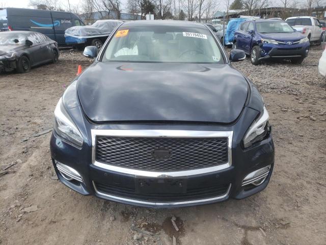 JN1BY1PR0JM370180 - 2018 INFINITI Q70L 3.7 LUXE BLUE photo 5