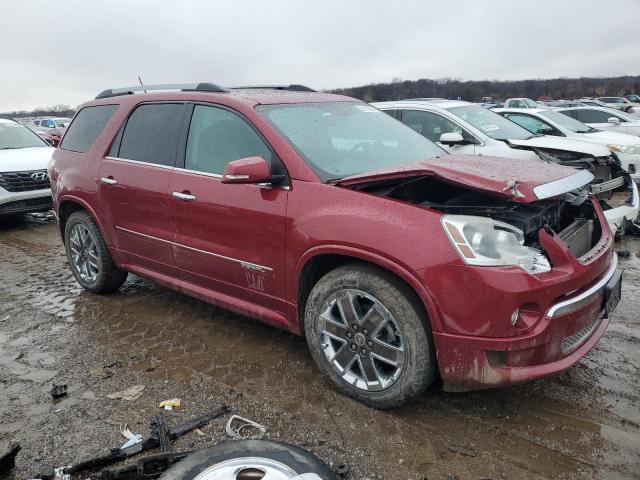 1GKKVTED2BJ299290 - 2011 GMC ACADIA DENALI RED photo 4