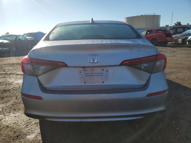 2HGFE1F70NH321868 - 2022 HONDA CIVIC EX SILVER photo 6